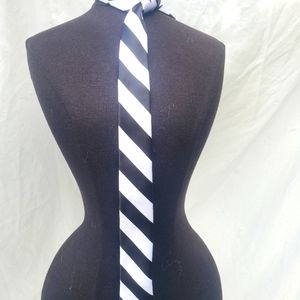 Alexander Logan Striped Necktie